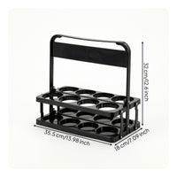 Two-Tier Drink Holder Plastic Organizer Stable for Kitchen, Caterers