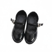 Realistic Design Miniature Student Shoes Fine Elaborate 1/6 Scale Doll Shoes Glossy Finish for Collectors, Hobbyists
