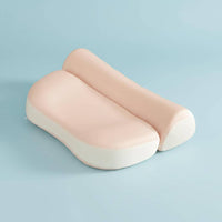 Memory Foam Neck Pillow Pressure Relief Cervical Traction Pillow Washable Cover Sleep Support for Students