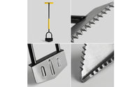 Long-Handled Edging Shovel Non-Slip Garden Edger with T-Handle Heavy-Duty Lawn Edger with T-Handle Ergonomic for Gardeners, Homeowners, Yard Work