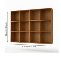 Grid Display Cabinet Space-Saving Grid Display Cabinet Easy to Clean Storage Unit for Bedroom