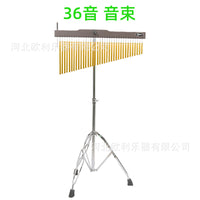 Sound Chime 25-Tone with Stand, Aluminum Alloy, for Music