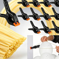 Balloon Arch Clip Set Easy to Use Heavy Duty Backdrop Clamp Non-Slip Grip