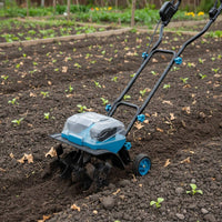 40V Brushless Tiller Multi-Functional Cordless Soil Cultivator for Gardeners