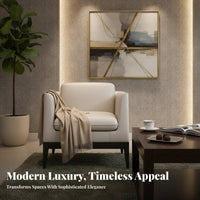 Light Luxury Design Modern Loveseat and Ottoman Luxuriously Cushioned Cushioning Reception Seating Minimalist Aesthetic Commercial Furniture Faux Leather Upholstery for Business Owners, Interior Designers, Apartment Dwellers, Beauty Salon, Waiting Room