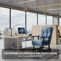 Beneath-Desk Lounger Versatile Design Transshapeable Furniture Space-Saving Lightweight & Portable for Office Workers, Bedroom