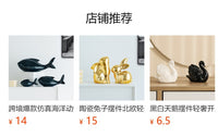跨境爱心情侣天鹅摆件 家居玄关客厅酒柜电视柜装饰摆件婚庆礼品