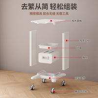 Mobile Beauty Cart with Wheels for Storage and Organization