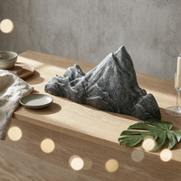 Mountain Crest Ornament Landscape Styling Artificial Rock Decor Rock Mountain Decoration Rugged Surface Standalone Accent