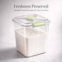Rice Storage Container Large, Airtight Lid Measuring Cup, Food Storage Container Large Capacity, Thi - Image 10