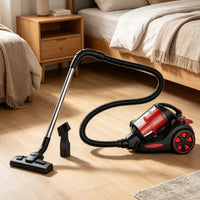 Handheld Vacuum Cleaner Large Capacity Canister Vacuum Cleaning Appliance Transparent Dust Cup Low Noise for Home