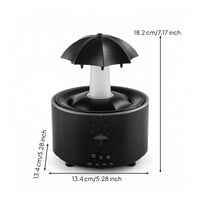 Aroma Dispenser Humidifier Matte High-Frequency Humidifier Appliance LED Lights for Desk, Office