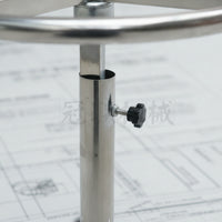 Rotating Paint Spraying Turntable Paint Spraying Turntable Elevated Furniture for Workshops