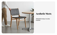 Minimalist Design Upholstered Side Chair Italian design Upholstered Armchair Modern Aesthetic Seating Furniture Ergonomic backrestrest for Interior Designers, Homeowners, Business Owners, Dining Room, Hotel, Restaurant, Home Office