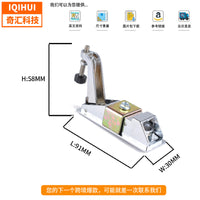 跨境供应工具箱锁/机柜/行李箱/压缩闩锁无锁芯喷沙改装柜门锁