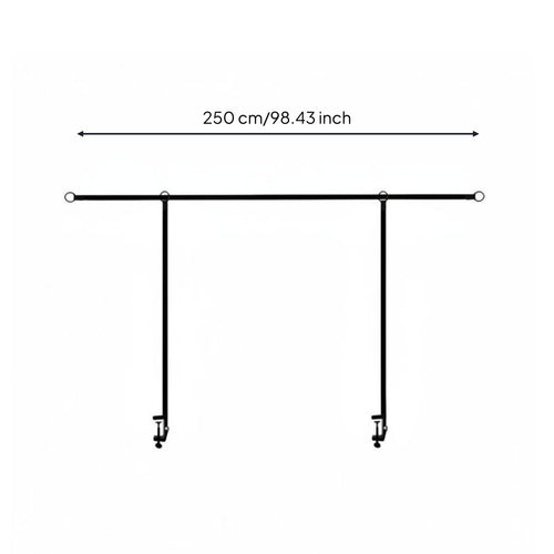 Tabletop Arch Frame Heavy Duty Adjustable Table Arch Stand Rust Resistant