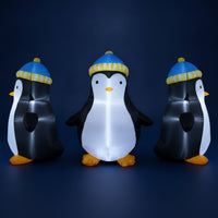 Christmas Inflatable Penguin Outdoor Inflatable Penguin with 5ft for Lawn, Garden