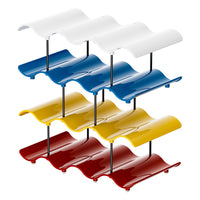 Wave-Shaped Multi-Layer Cup Storage Rack for Desk, Bar, Coffee, Tea, and Mugs