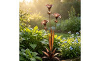 Calla Lily Garden Stake Outdoor Calla Lily Stake Rustic for Patio, Gardeners