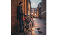 Quick Release Rear Bike Rack with Reflector Reflective Rear Bike Rack Sturdy Long-Lasting for Touring, Outdoor Cycling