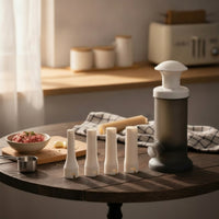 Sausage Maker with Tubes Hand-Operated Manual Sausage Stuffer Food-Grade