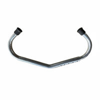 Adjustable Antianimal Restraint Bar Black End Ends Stainless Steel Kick Bar