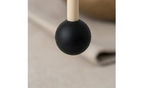 Tibetan Resonance Bowl Mallet Beech Wood Handle Wooden Resonance Bowl Mallet Easy to Play Meditation Accessory for Relaxation