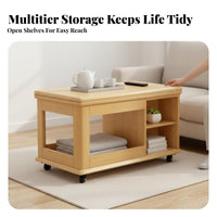 Expandable Storage Trolley Versatile Functionality Multi-Tier Rolling Shelf