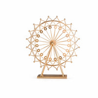 Ferriss wheel Ornament Metal Ferriss wheel Decoration Wire-Frame Tabletop Decor for Wedding