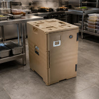 Insulated Food Box Ribbed Interior Insulated Food Carrier Large Capacity Hot Box for Transport