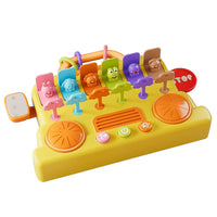 Lezai Montessori Busy Board Toy for Kids 4-6 Years, Pink