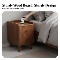 Narrow Bedside Cabinet Modern Design Nightstand adaptable for Bedroom, Dorm Room