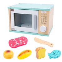 Perfect Gift Wooden Kitchen Toy Set Realistic Design Wooden Cooking Playset Educational Kids Cooking Playset Sparks Creativity & Creativity for Girls, Preschoolers, Toddlers