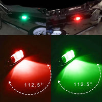 LED Navigation Lights 12V Boat Navigation Light Space-Saving Lighting for Yachts