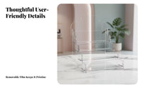 Greeting Card Display Rack Unobstructed Front Tiered Card Simple to Clean to Clean