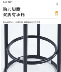 轻奢工业风加厚皮革吧台椅高脚凳整装到家手机柜台椅家用商用凳子