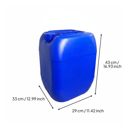 30L Plastic Jerry Can Leak Proof Heavy Duty Plastic Barrel for Garage