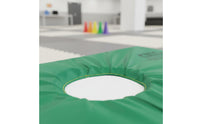 Safe Play Double Hole Foam Mat Long-Lasting Rainbow Hole Mat Cushioned Space Saving for Kindergarten