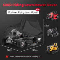 Oxford Fabric Small Tractor Cover Waterproof Sun Protection