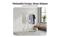 X-Frame Foldable Drying Rack Easy Storage Clothes Airer Indoor/awaydoor Use