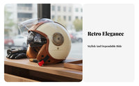 Double Visor Four-Season Double Visor Helmet Gender-Neutral Design for Cruising, Commuting, City Riding