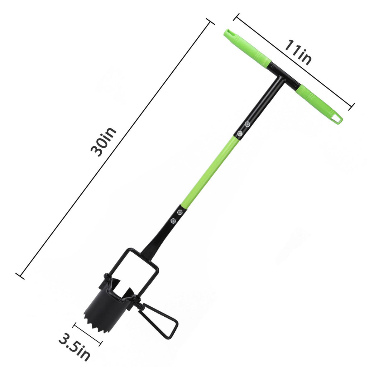 Transplanting Tool Standing Position Use Garden Digger Rust Resistant Soil Digging Tool