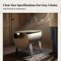 Fireplace Stove, Portable Fire Pit, Metal for Home Heating