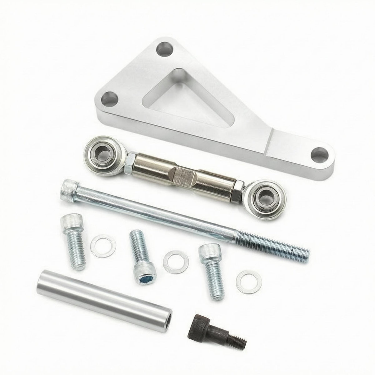 Small Block Alternator Bracket Kit Coordinated Hardware Auto Part Heavy Duty