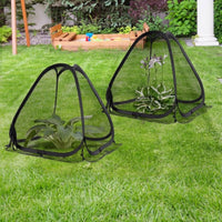 Spring-up-up Plant Tent Wildlife Protection Foldable Mesh Plant Cover Sturdy