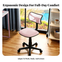 rotate Mesh Task Chair Padded Seat pad Office Furniture Wheeled Base