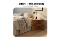 Faux Rattan Weave Storage cabinet Multitier Woven& look Storage multi-tier for Renters