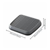Elevated Feline Litter Mat Textured Feline Litter Mat Rectangular