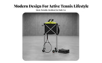 Tennis Return Net Easy to Assemble Portable Tennis Practice Wall Stable Structure for Children, Beginners, Backyard, Outdoor, Driveway