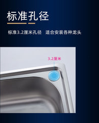 304 Stainless Steel Double Bowl Kitchen Sink with Brushed Finish